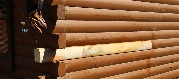 Log Home Damage Repair  McDowell County,  North Carolina