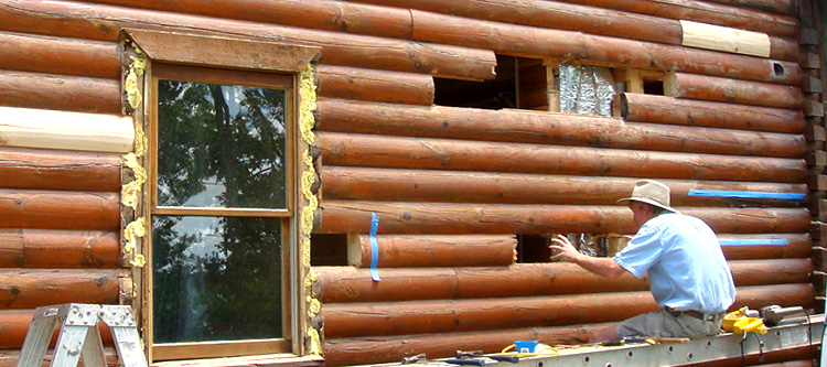Log Home Repair McDowell County,  North Carolina