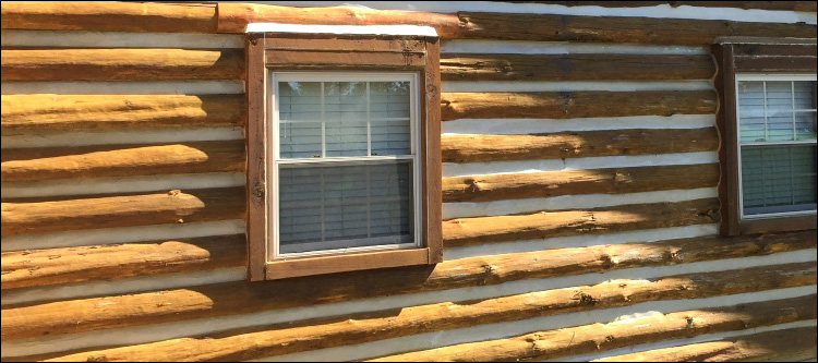 Log Home Whole Log Replacement  McDowell County,  North Carolina